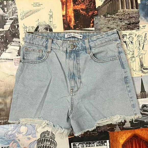 High waisted zara shorts - Picture 2 of 7